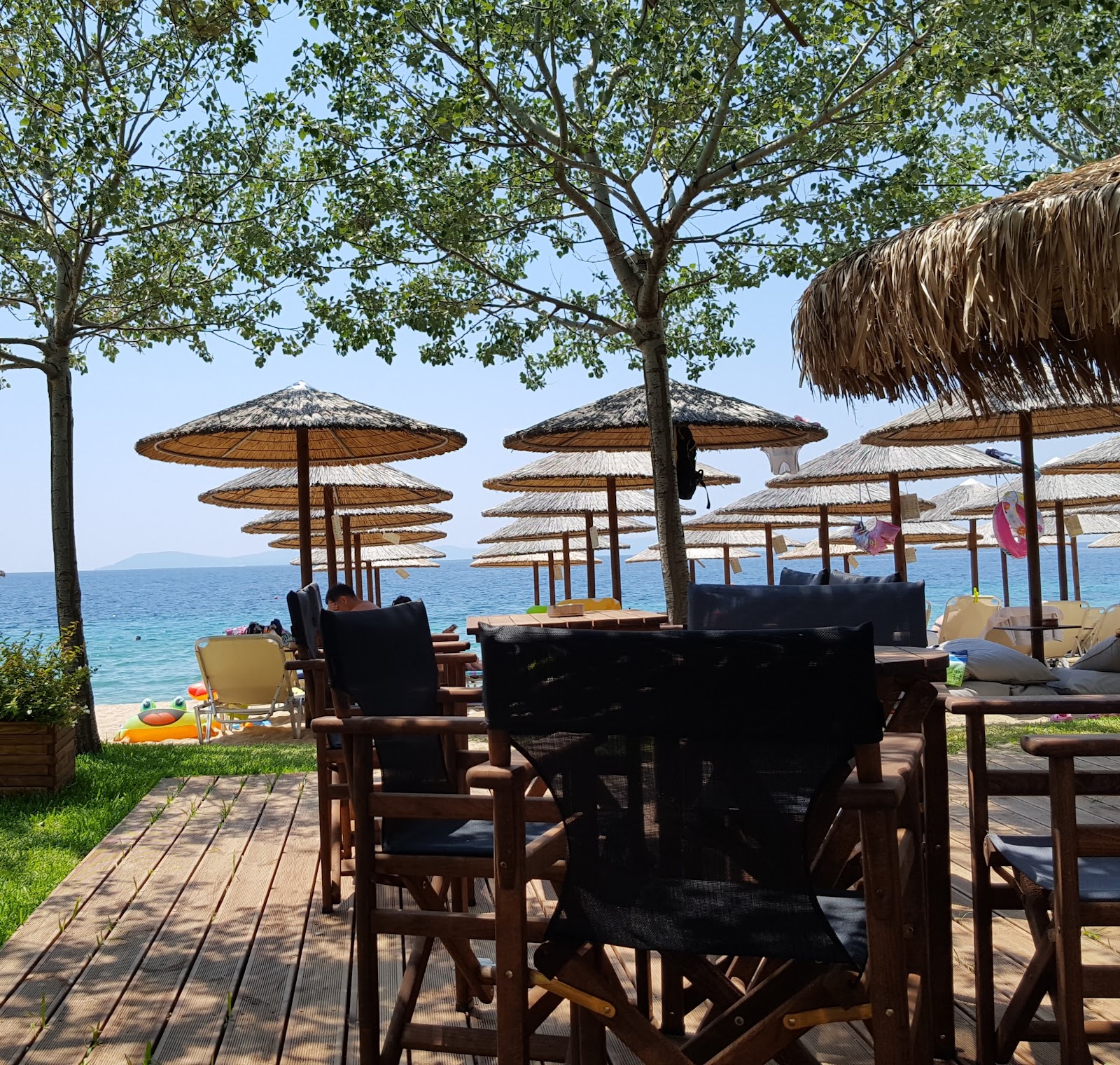 Bar Corso Beach Bar στην Πόρτο Κουφό, Χαλκιδική