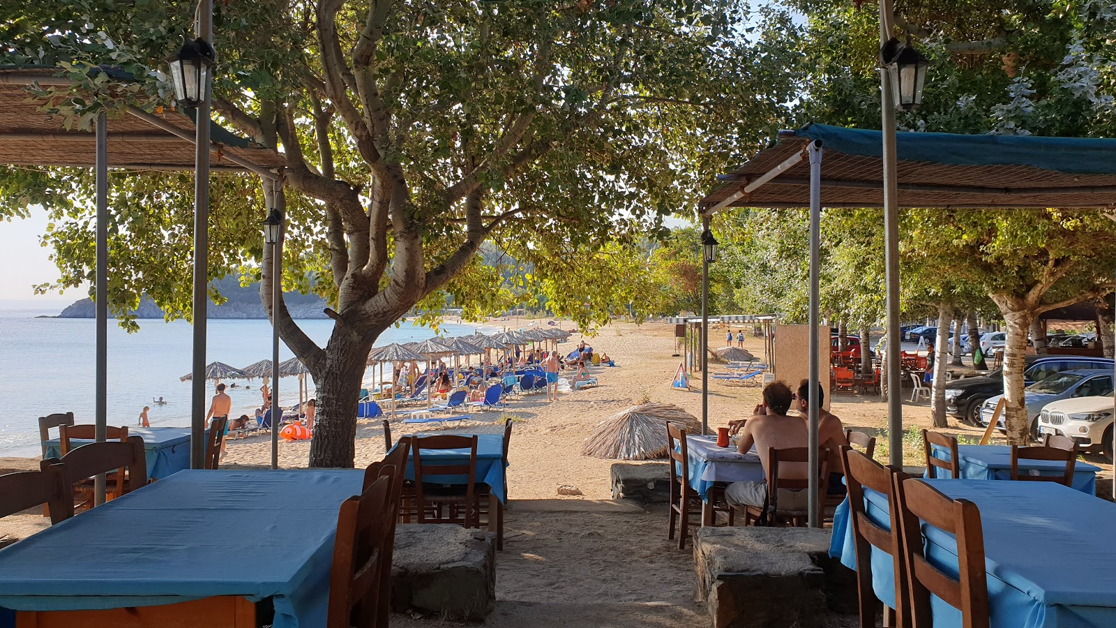 Bar Litus Beach Bar στο Πόρτο Κουφό, Χαλκιδική