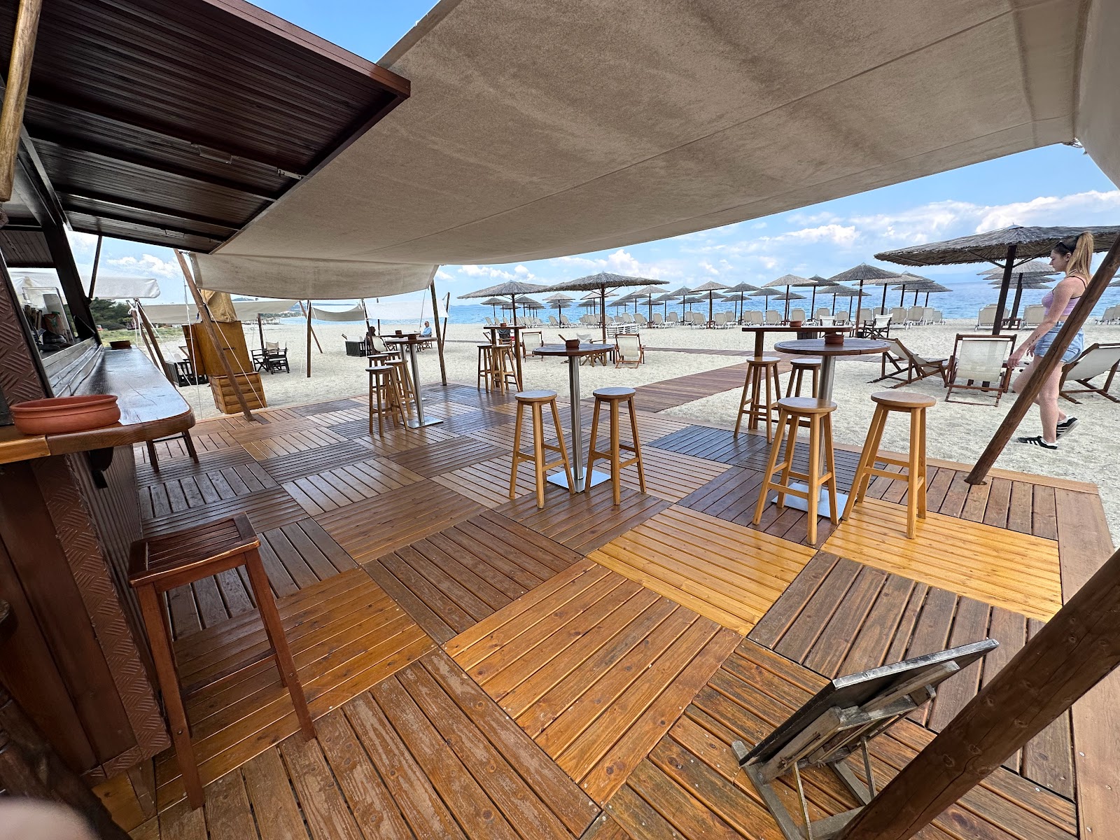 Bar Porto Beach στην Παλαιοχώρα, Χαλκιδική - Αξιολόγηση 4.5/5