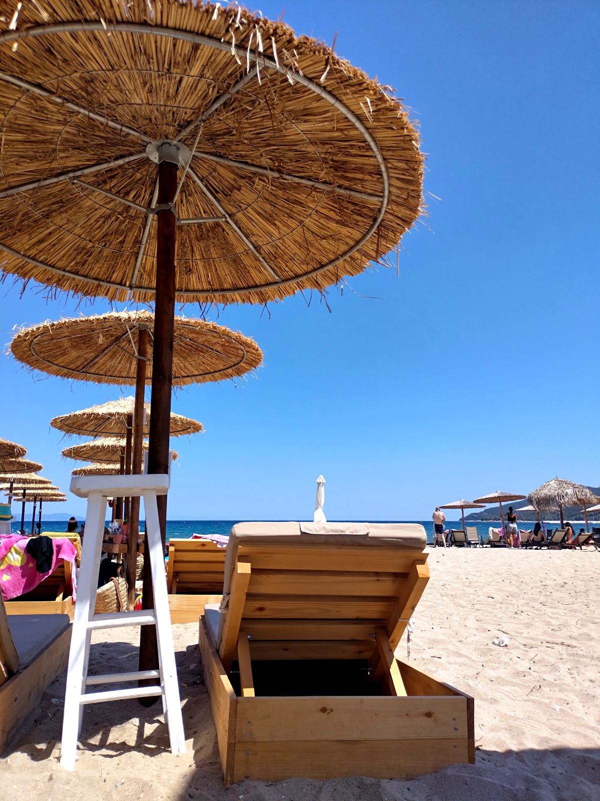 Bar SandyBay Seaside Bar στη Σταυρού, Χαλκιδική: Ένας Παράδεισος με Βαθμολογία 4.9/5