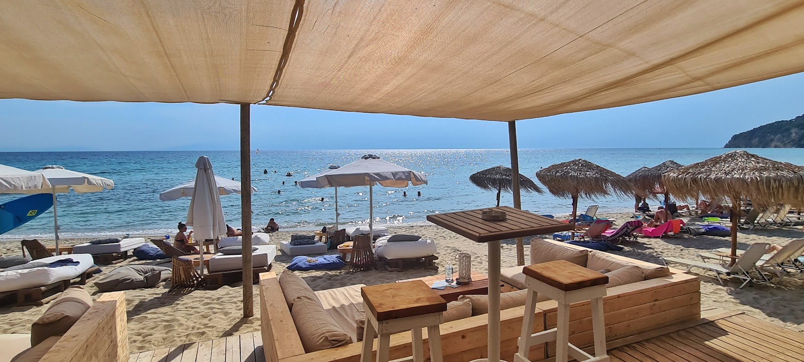 Καφέ Chelóna (Χελώνα) Beach Bar στην Ελάνη, Χαλκιδική