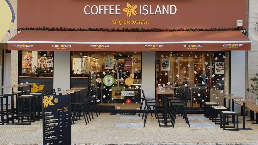 Café Coffee Island στη Νέα Καλλικράτεια, Χαλκιδική