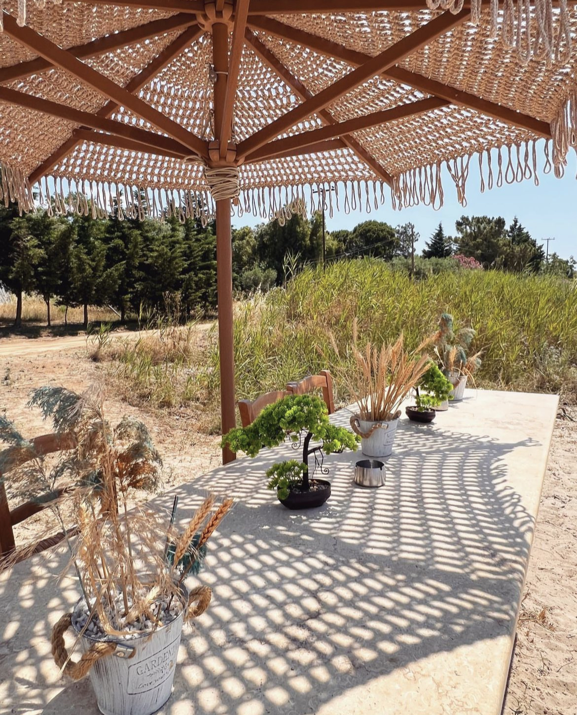 Καφετέρια Parasol Beach Bar Restaurant στην Αμουλιανή, Χαλκιδiki