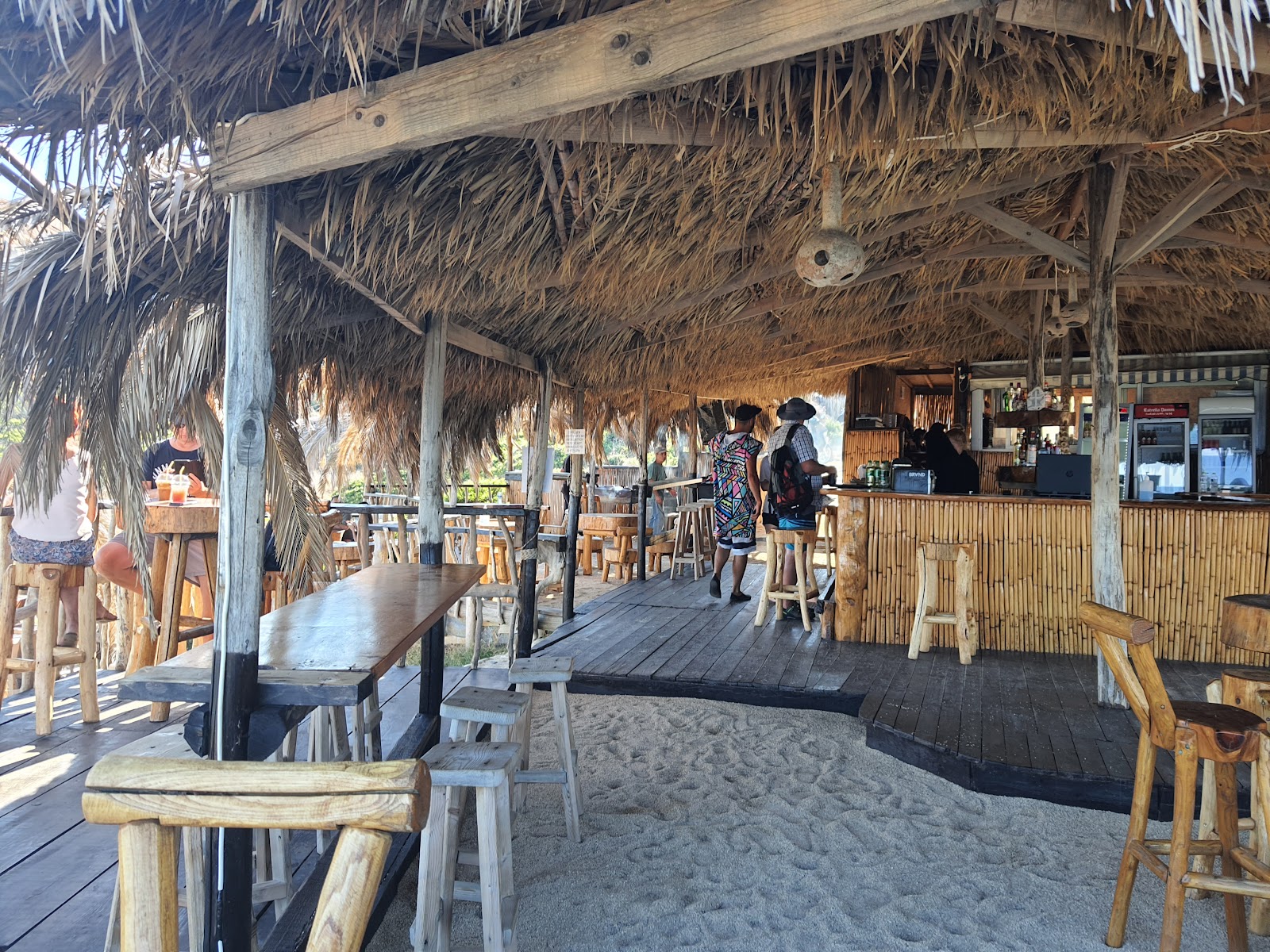 Café Tigania Beach Bar στη Σίθωνες Χαλκιδικής