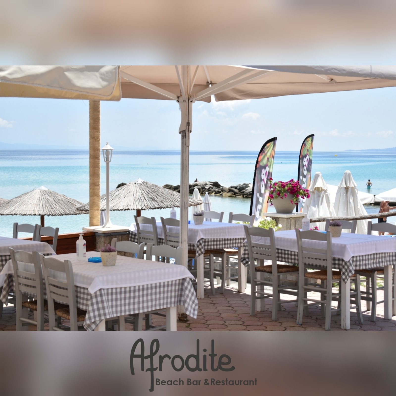 Εστιατόριο Afrodite Beach Bar Restaurant στην Αφίτο, Χαλκιδική - Βαθμολογία 4.1/5