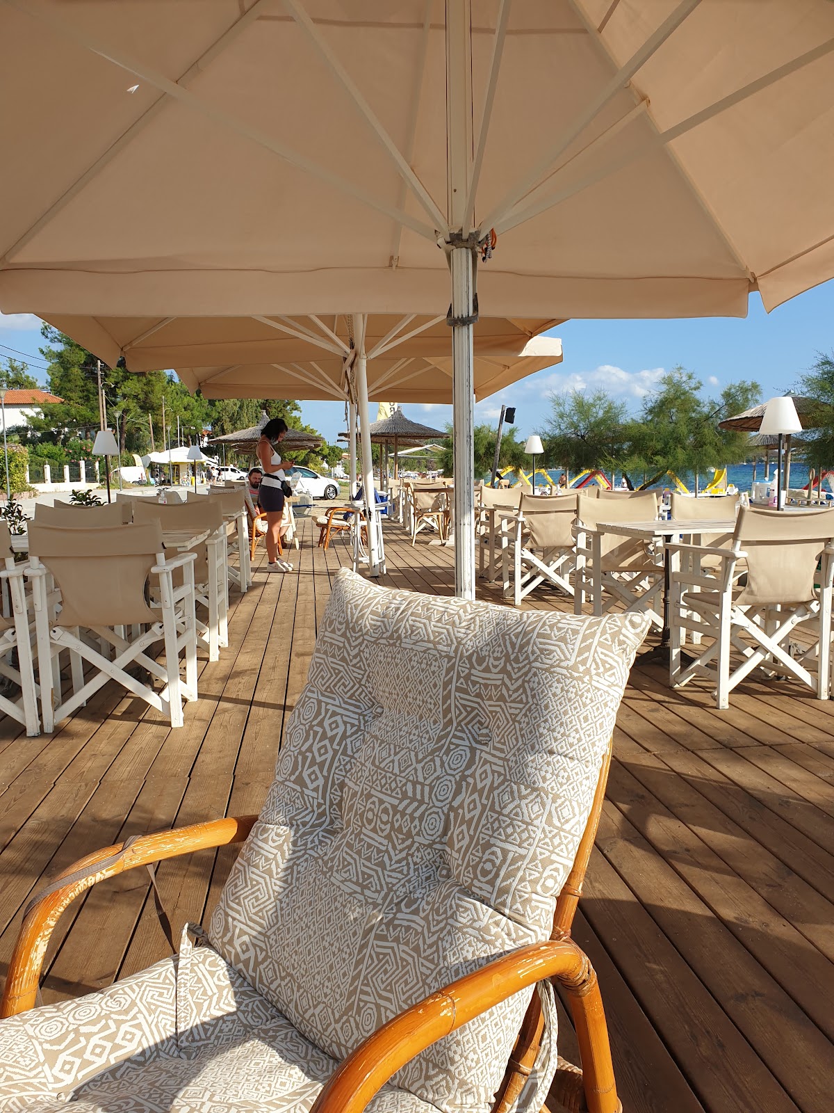 AVRA Restaurant Beach Bar στην Άγιος Νικόλαος, Χαλκιδική