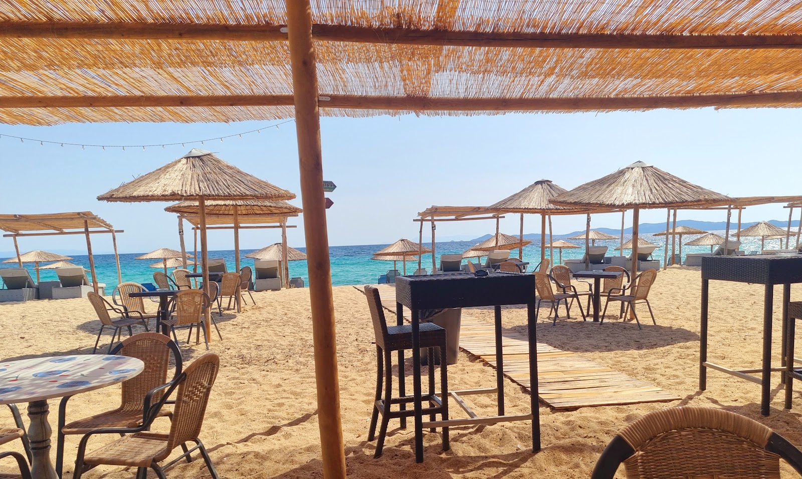 <h1>Εστιατόριο Poco Loco Beach BARaCantina στη Γομάτι, Χαλκιδική</h1>